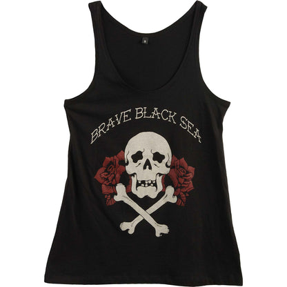 Skull Roses Womens Tank