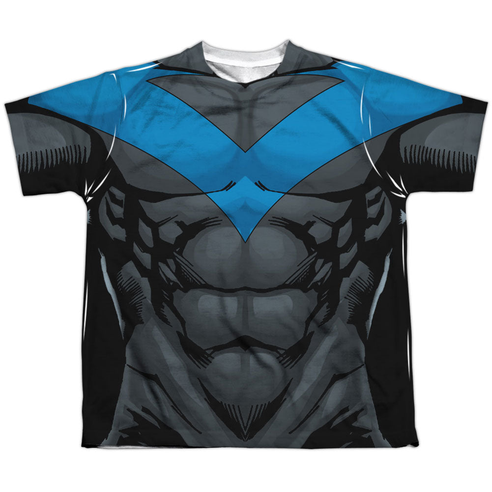 Batman Nightwing Blue Uniform Sublimation T-shirt