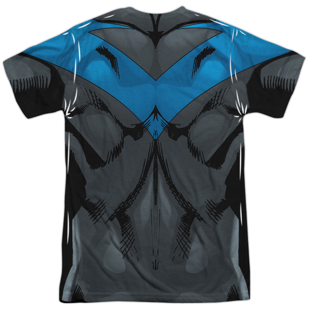 Batman Nightwing Blue Uniform Sublimation T-shirt