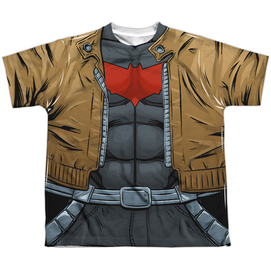 Batman Red Hood Uniform Sublimation T-shirt