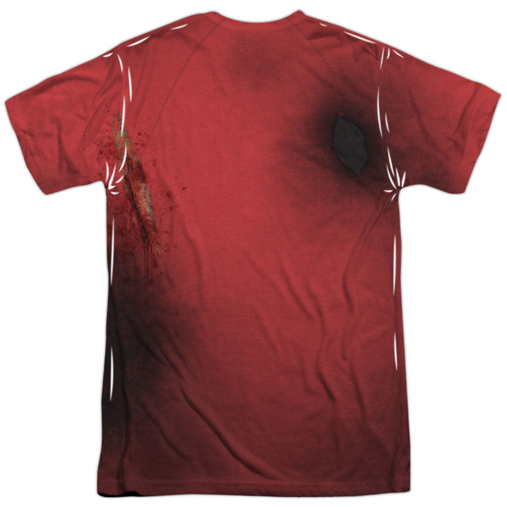 Star Trek Tos Dead Red Sublimation T-shirt