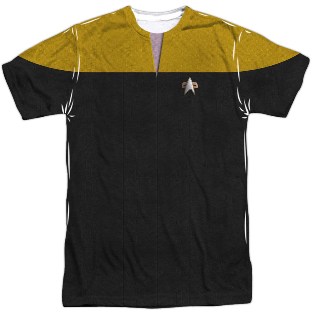 Star Trek Voyager Engineering Uniform Sublimation T-shirt