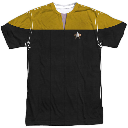 Star Trek Voyager Engineering Uniform Sublimation T-shirt