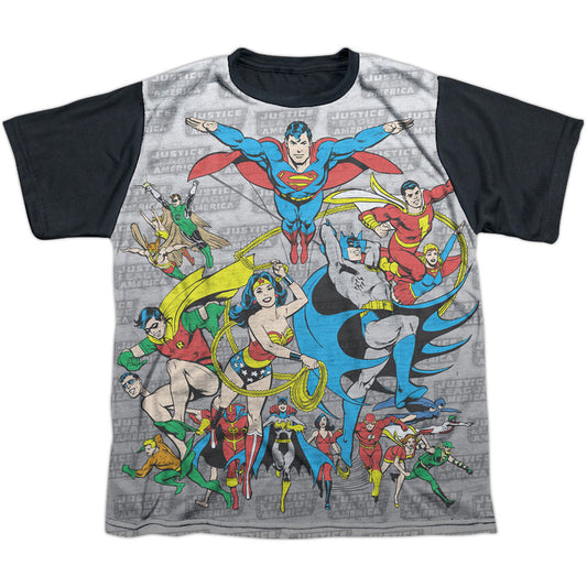 DC Comics Justice League Assemble Sublimation T-shirt