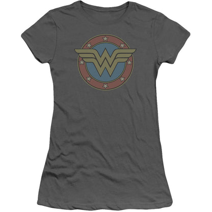 Ww Vintage Emblem Cap Sleeve Junior Top