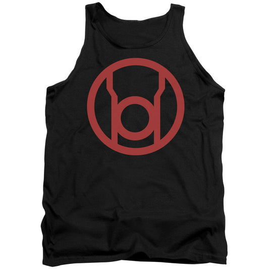 Green Lantern Red Emblem Mens Tank
