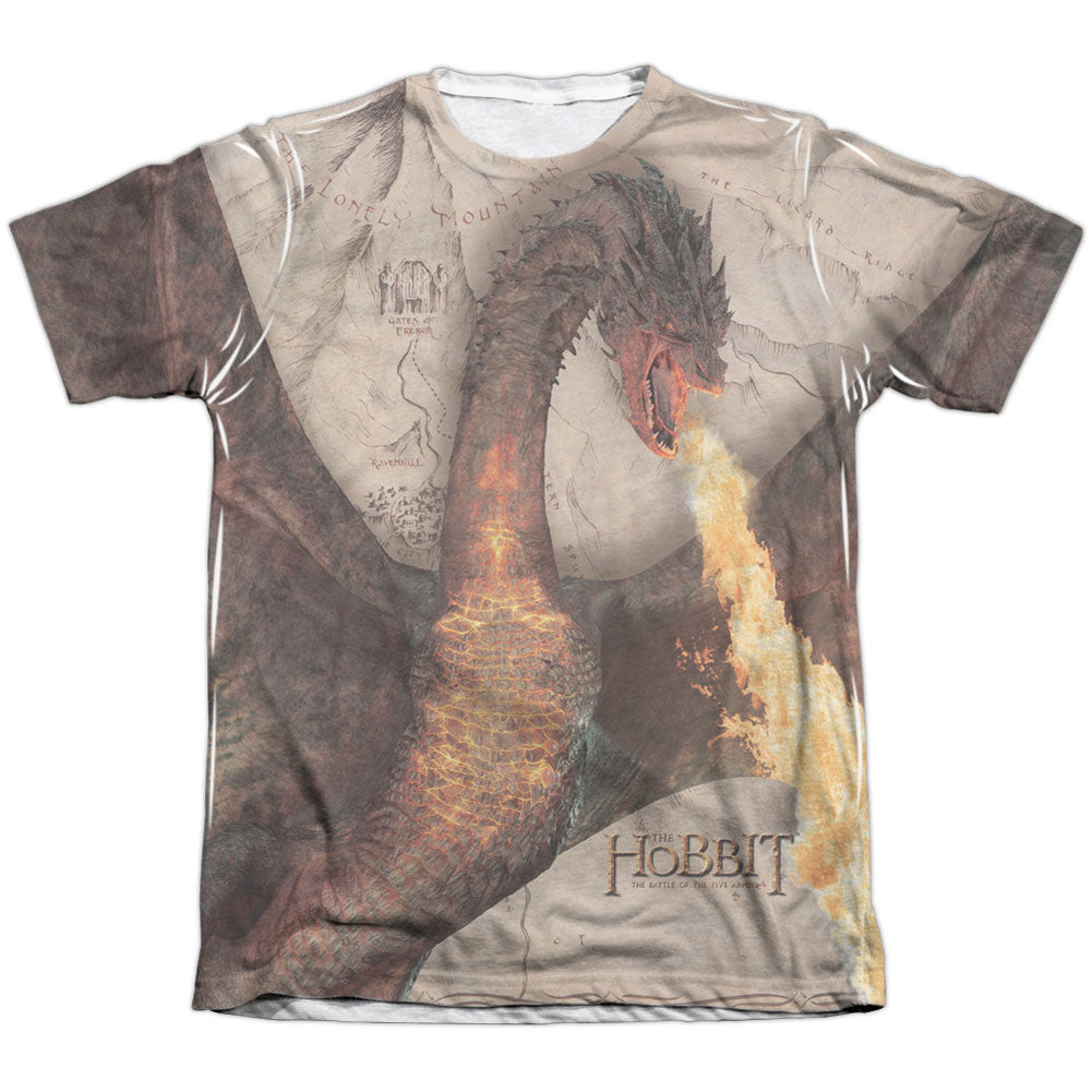 Hobbit Smaug Attack Sublimation T-shirt