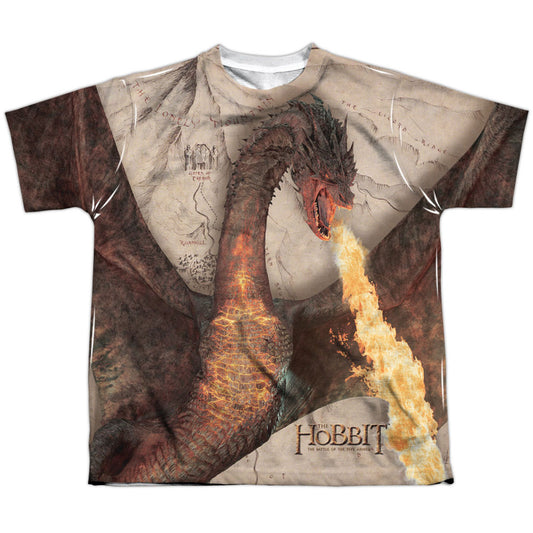 Hobbit Smaug Attack Sublimation T-shirt