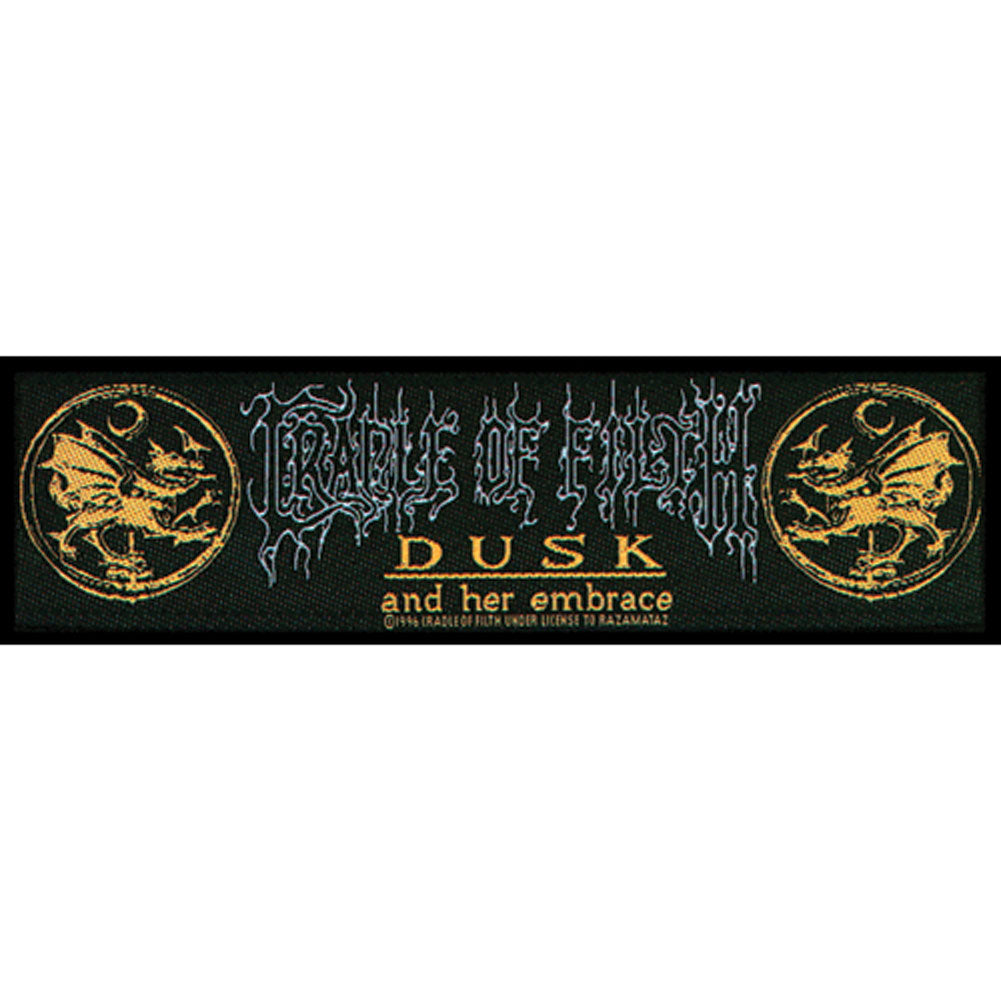 Cradle Of Filth Woven Jumbo Patch Front