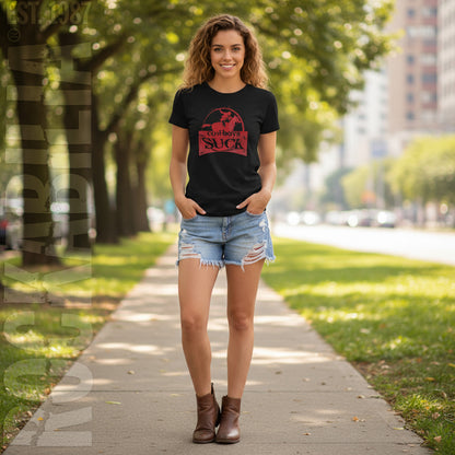 Cowboys Suck Soft Junior Top