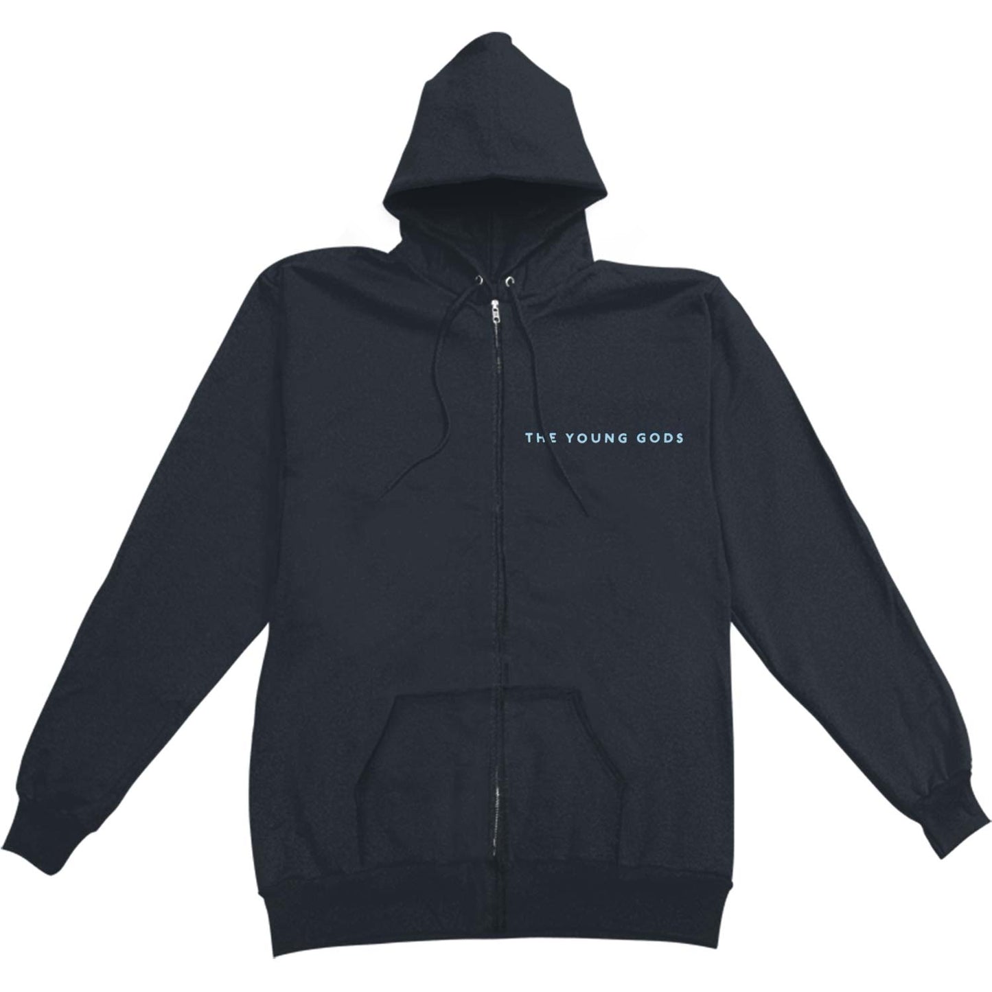 Young Gods XXXY Zippered Hooded Sweatshirt Front
