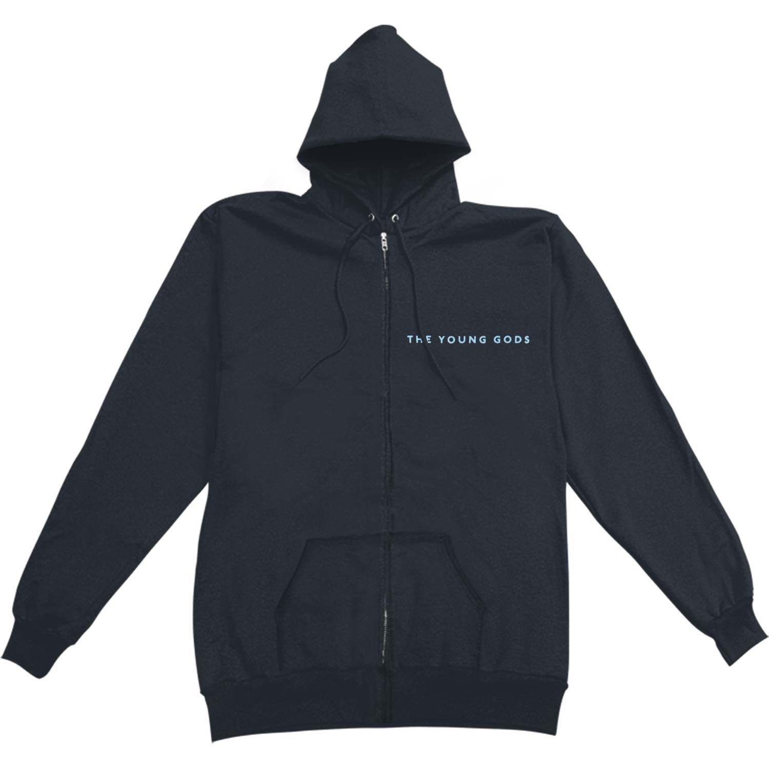 Young Gods XXXY Zippered Hooded Sweatshirt Front