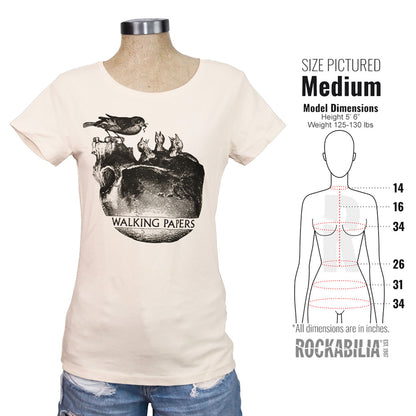 Birds On Skull Junior Top