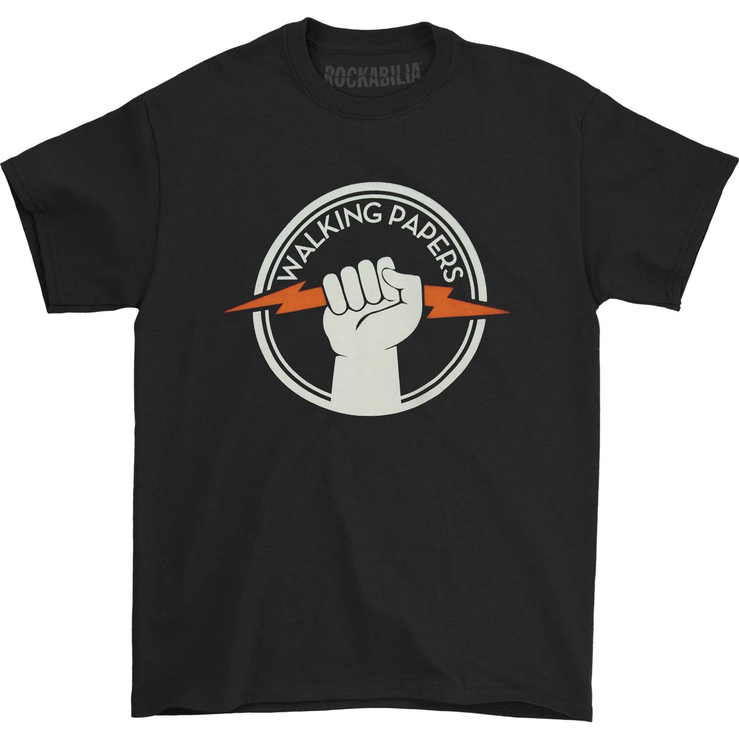 Walking Papers Lightning Bolt T-shirt Front