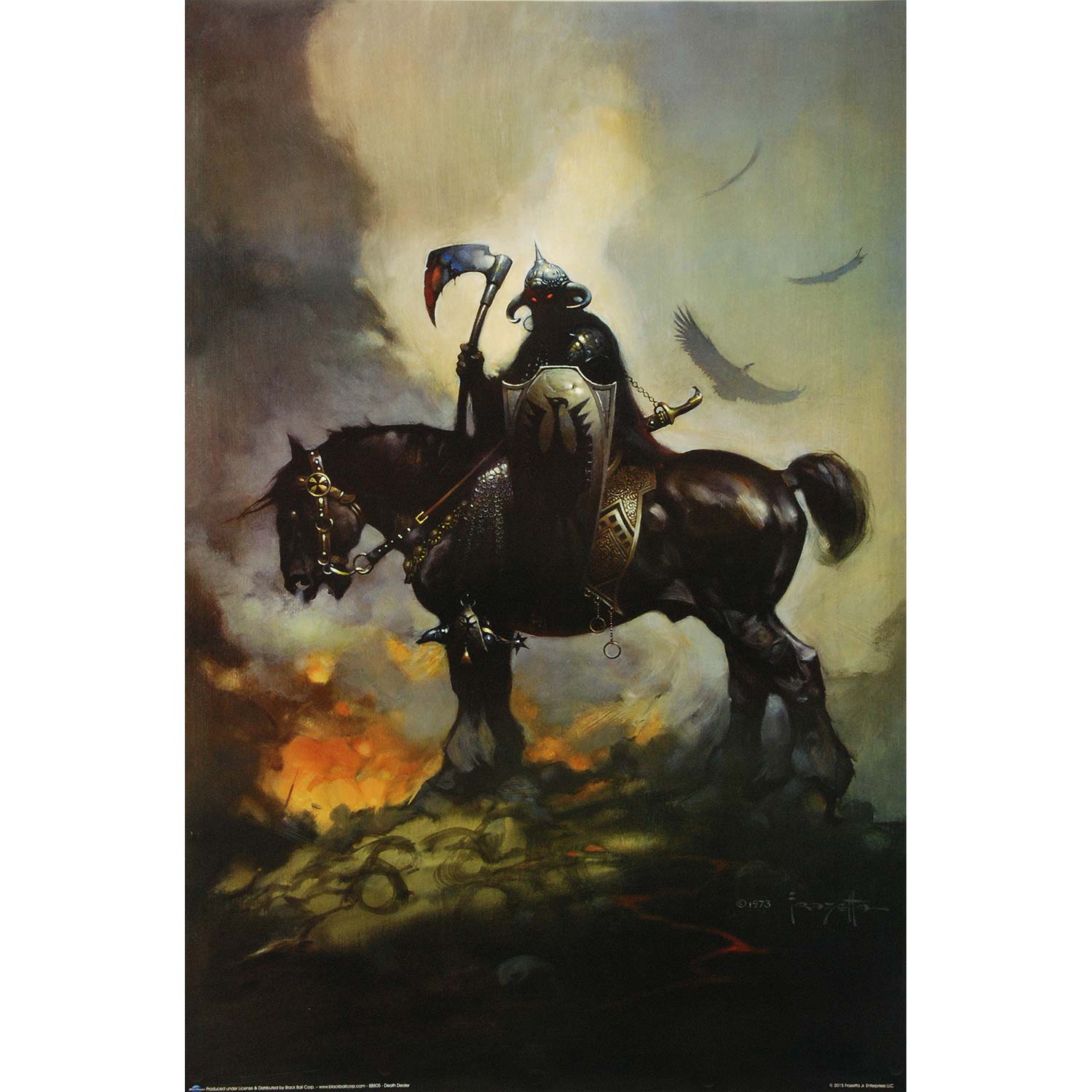 Death Dealer Domestic Poster