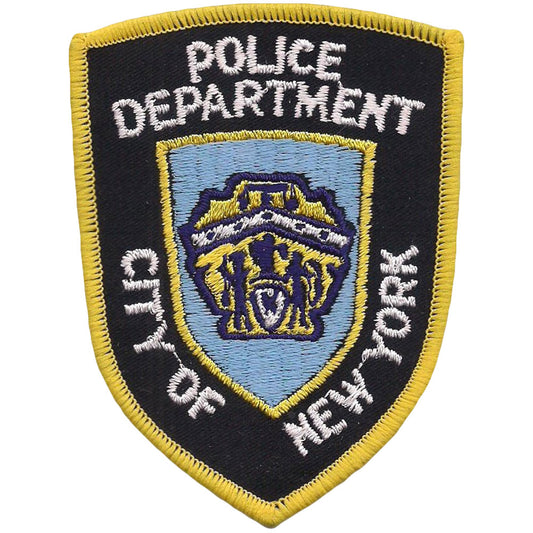 Novelty Patch New York City Police Department Emblem Patch