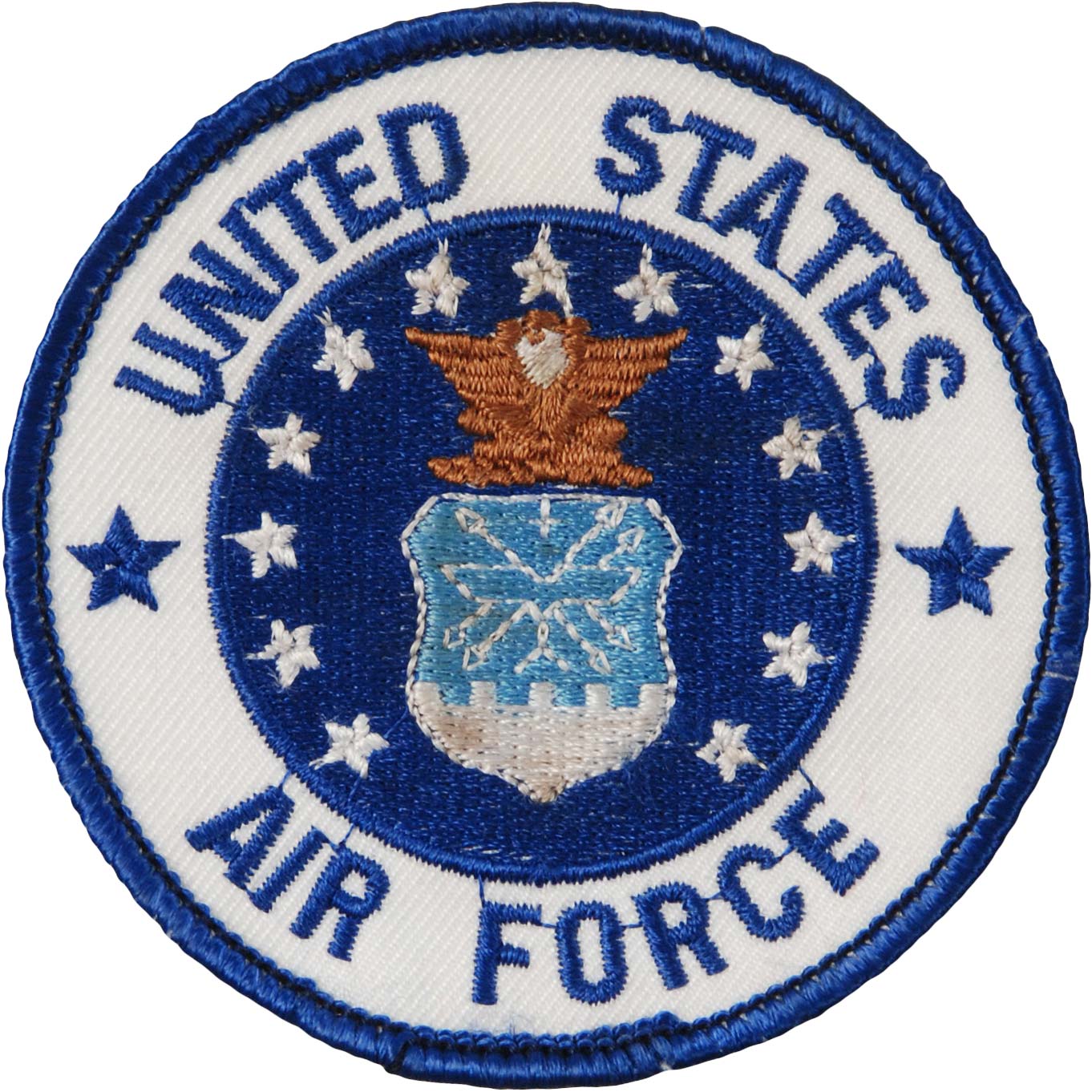 Novelty Patch U.S. Air Force Round Emblem Patch