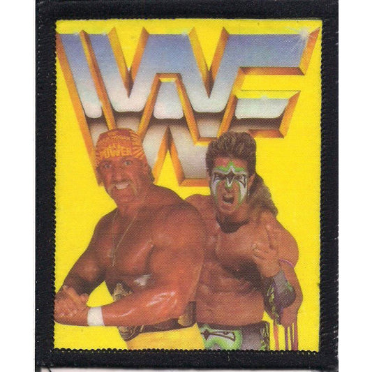 WWF Hulk Hogan & Ultimate Warrior 2 Photo Patch