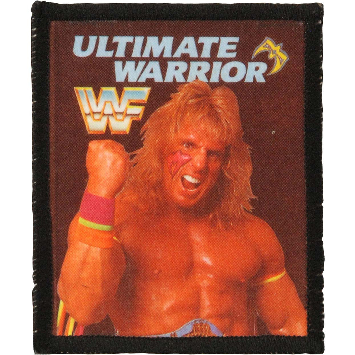 WWF Ultimate Warrior 1 Photo Patch Front