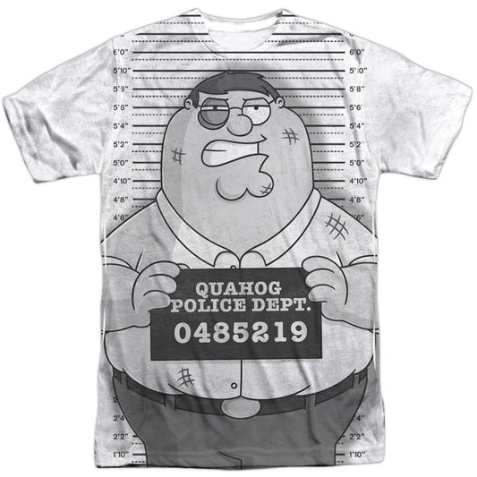 Family Guy Mug Shot Sublimation T-shirt
