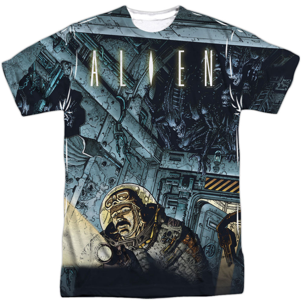 Alien Lurking Sublimation T-shirt
