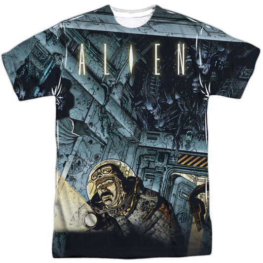 Alien Lurking Sublimation T-shirt
