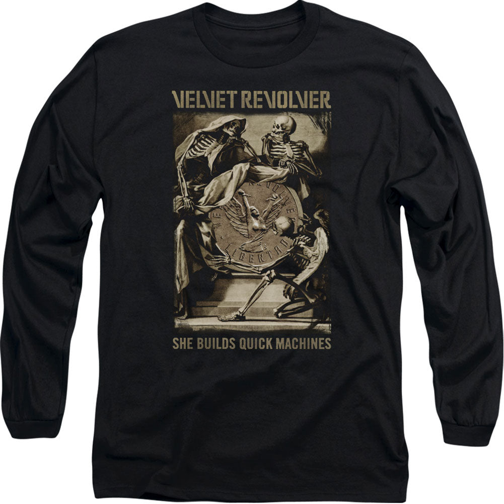 Velvet Revolver Quick Machines  Long Sleeve Front