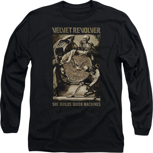Velvet Revolver Quick Machines  Long Sleeve Front