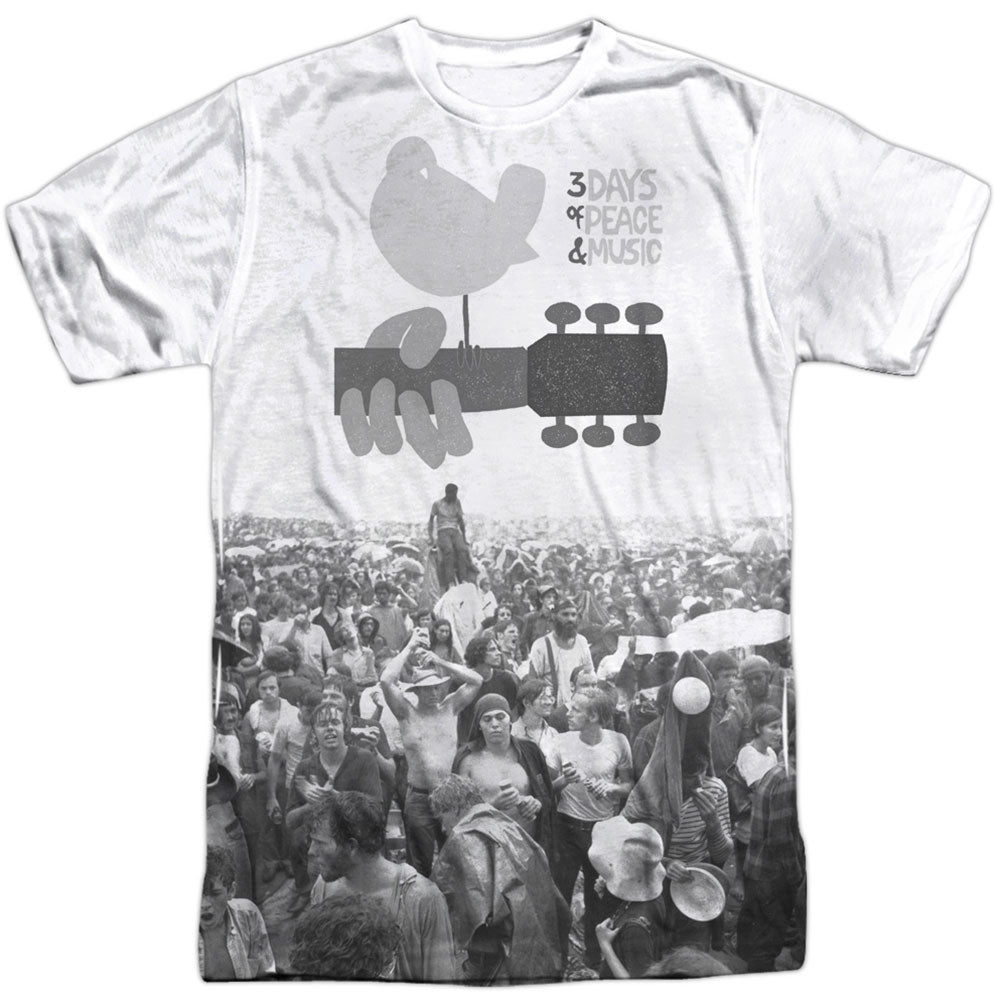 Woodstock Crowd Sublimation T-shirt