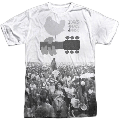 Woodstock Crowd Sublimation T-shirt