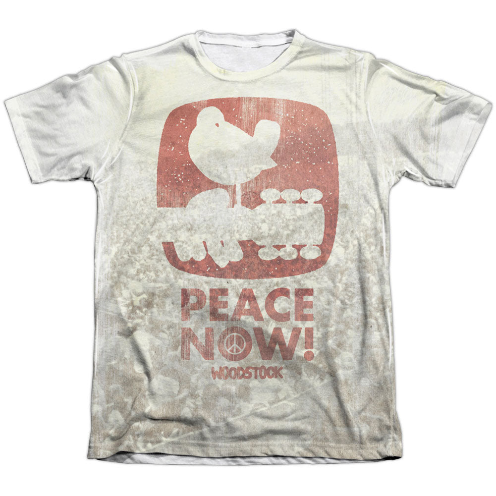 Woodstock Peace Now Sublimation T-shirt