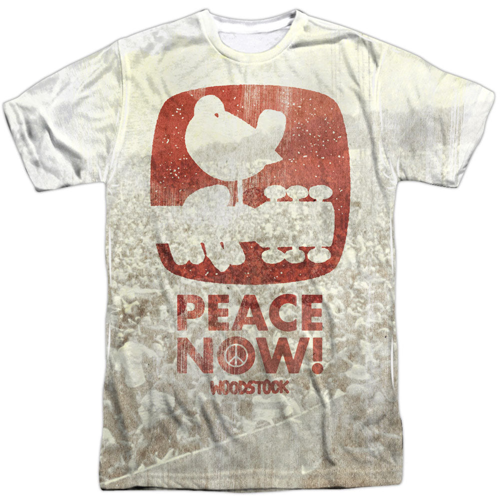Woodstock Peace Now Sublimation T-shirt