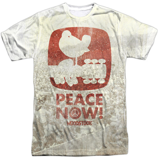 Woodstock Peace Now Sublimation T-shirt
