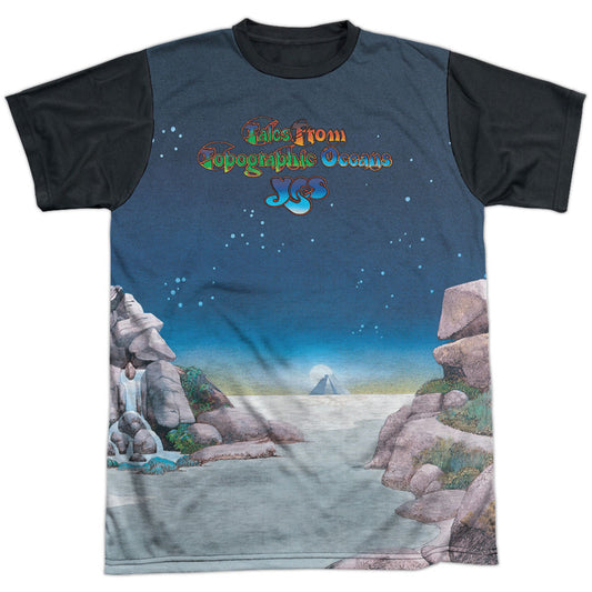 Yes Topographic Oceans Sublimation T-shirt
