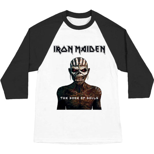 Iron Maiden The Book Of Souls Baseball Jersey Front
