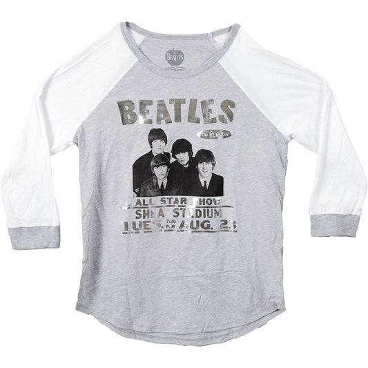 In Person Shea Stadium Foil Raglan Junior Top