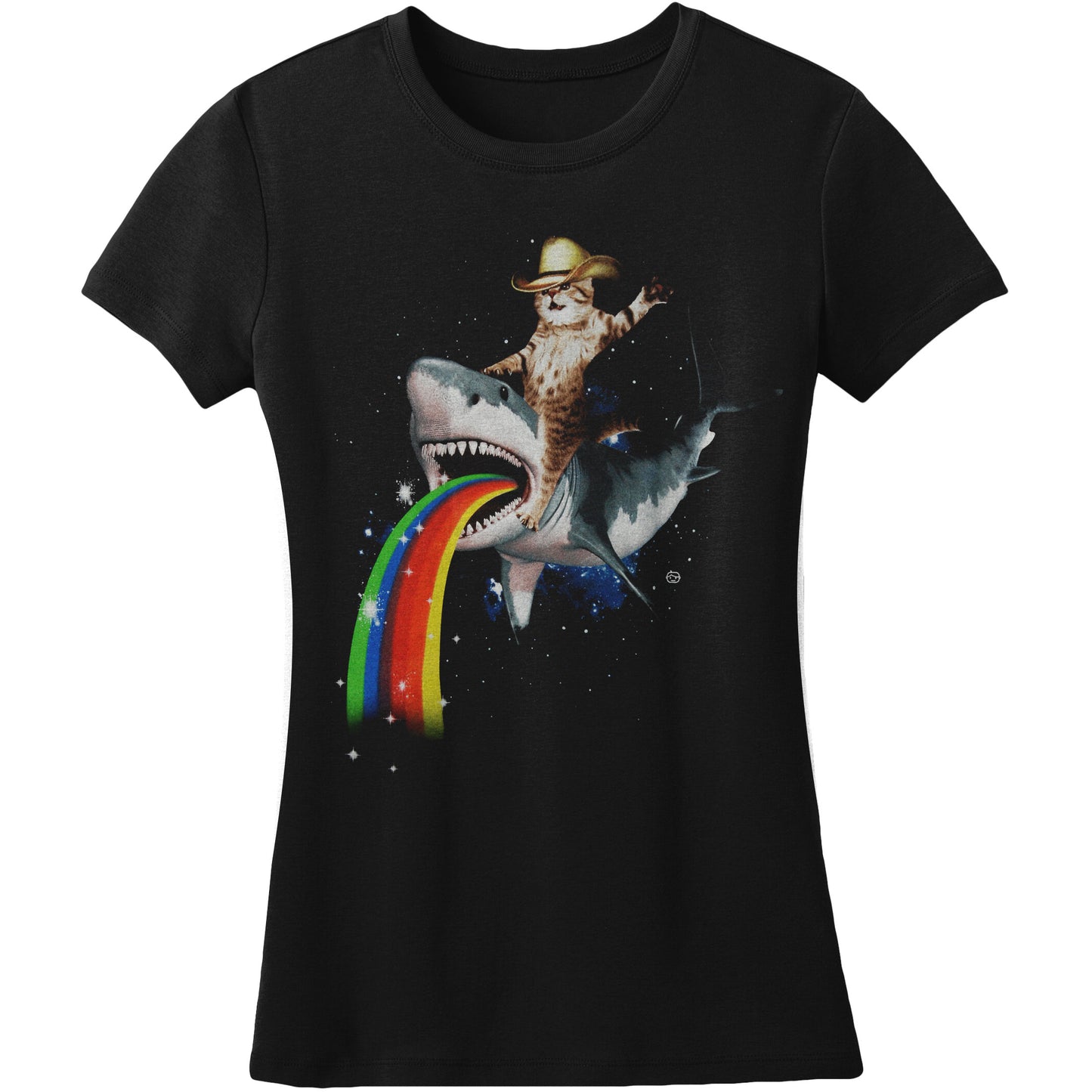 Humor Bucking Sharkaroo T-shirt