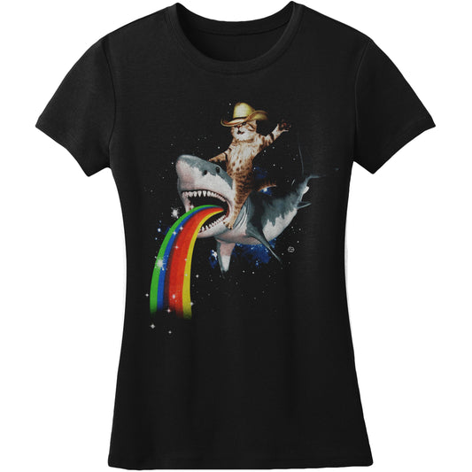 Humor Bucking Sharkaroo T-shirt