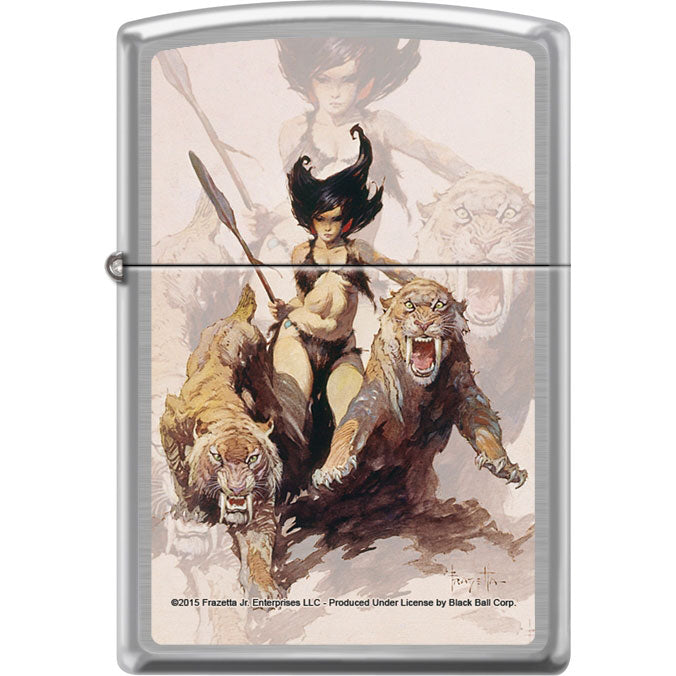 Frank Frazetta The Huntress Refillable Lighter