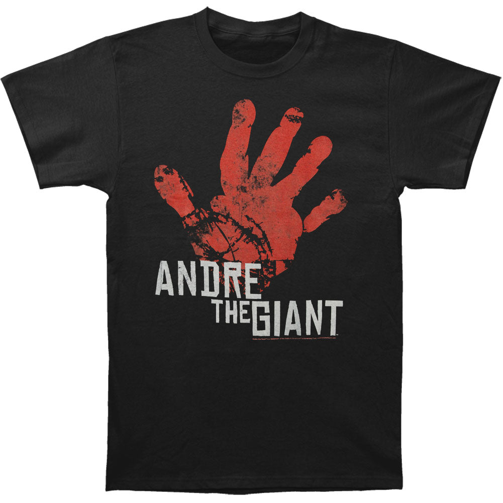 Andre The Giant Hand T-shirt Front
