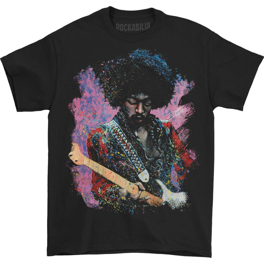Jimi Hendrix Stephen Fishwick Men's "Jimi" T-shirt Front