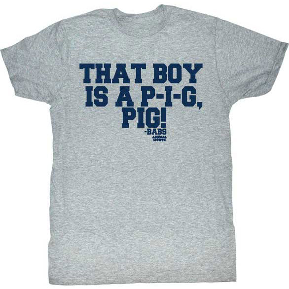 Animal House Little Piggie Slim Fit T-shirt Front