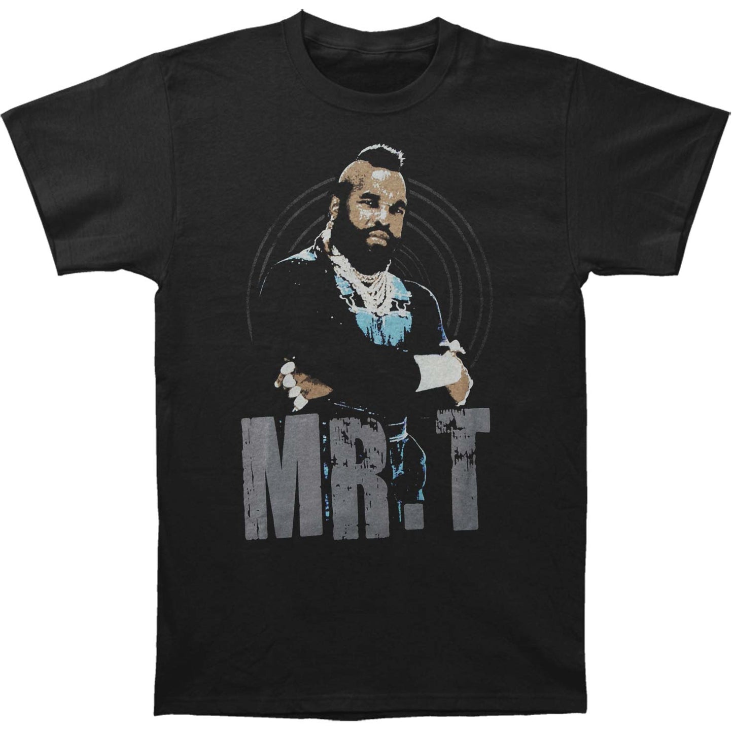 Mr. T Black & Blue T-shirt Front