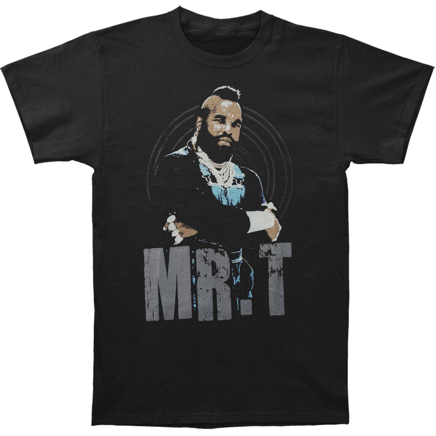 Mr. T Black & Blue T-shirt Front