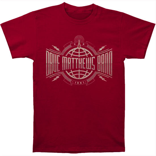 Dave Matthews Band Radio Tower Slim Fit T-shirt Front