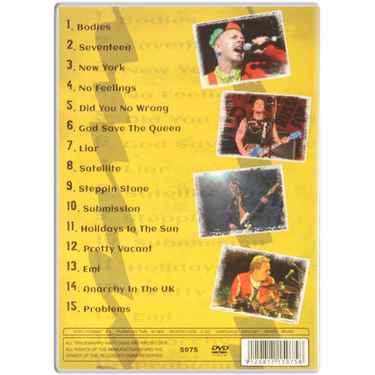 Sex Pistols Sex Pistols Live: The Broadcast Archives DVD