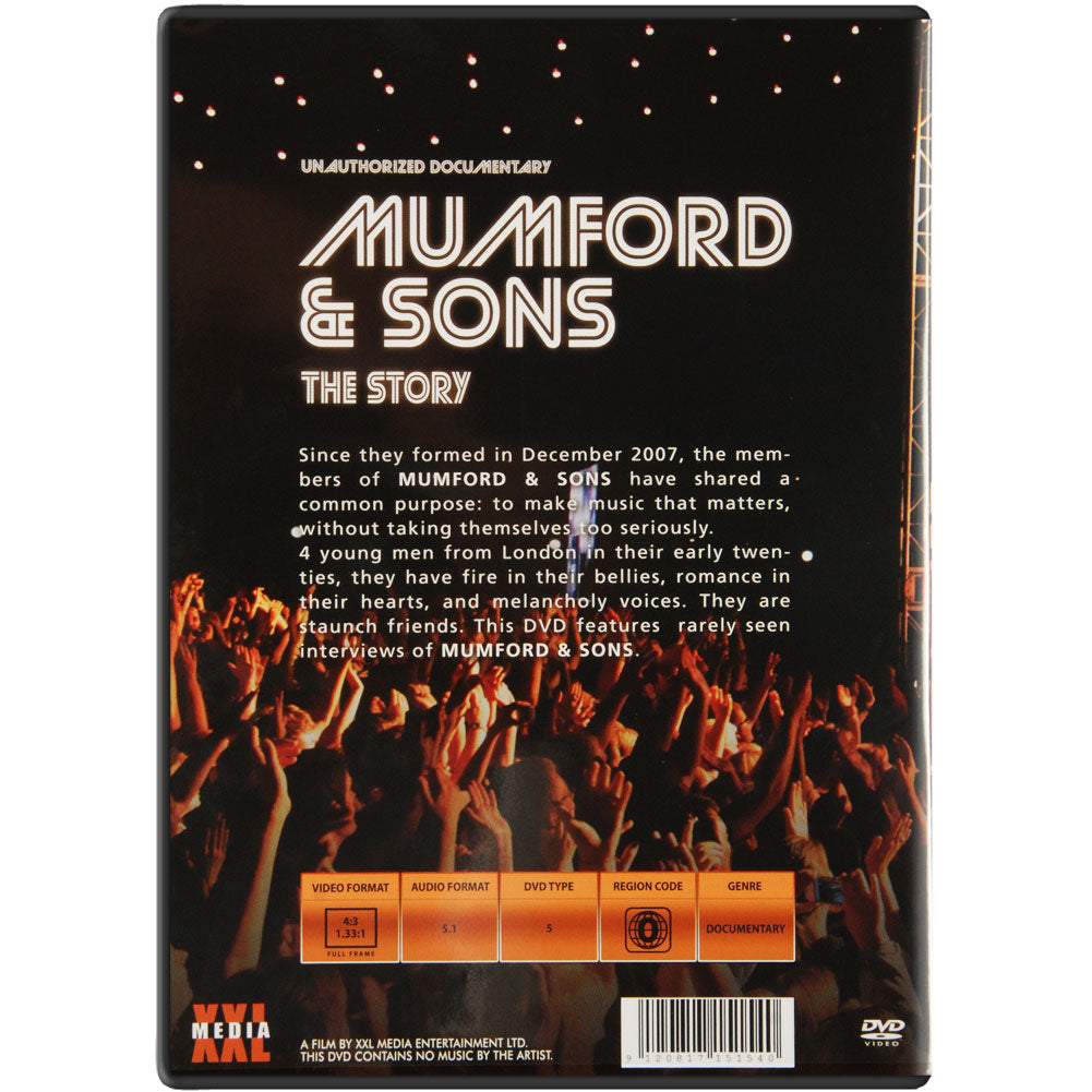 Mumford & Sons The Story: Unauthorized Documentary DVD