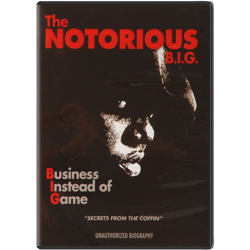 Notorious B.I.G. Business Instead Of Game Unauthorized DVD