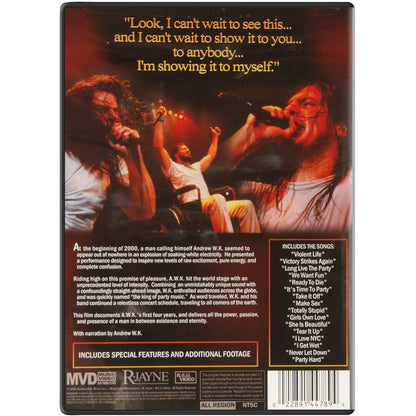 Andrew W.K. Who Knows? Live in Concert: 2001-2004 DVD