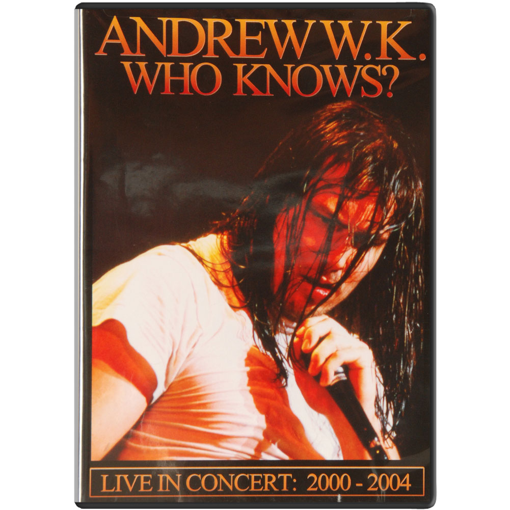 Andrew W.K. Who Knows? Live in Concert: 2001-2004 DVD
